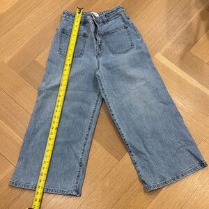 Joie Classic Blue Wide Leg Jeans